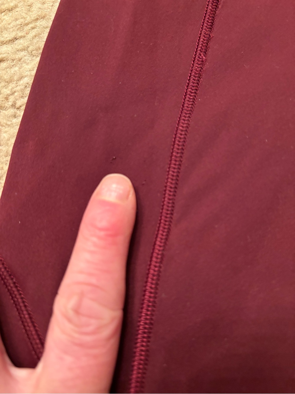 Lululemon Fast and Free 7/8, Sz 8 - Picture 5 of 5